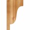 Ekena Millwork Newport Rough Sawn Corbel, Western Red Cedar, 4"W x 10"D x 18"H COR04X10X18NEW00RWR - alternate 4